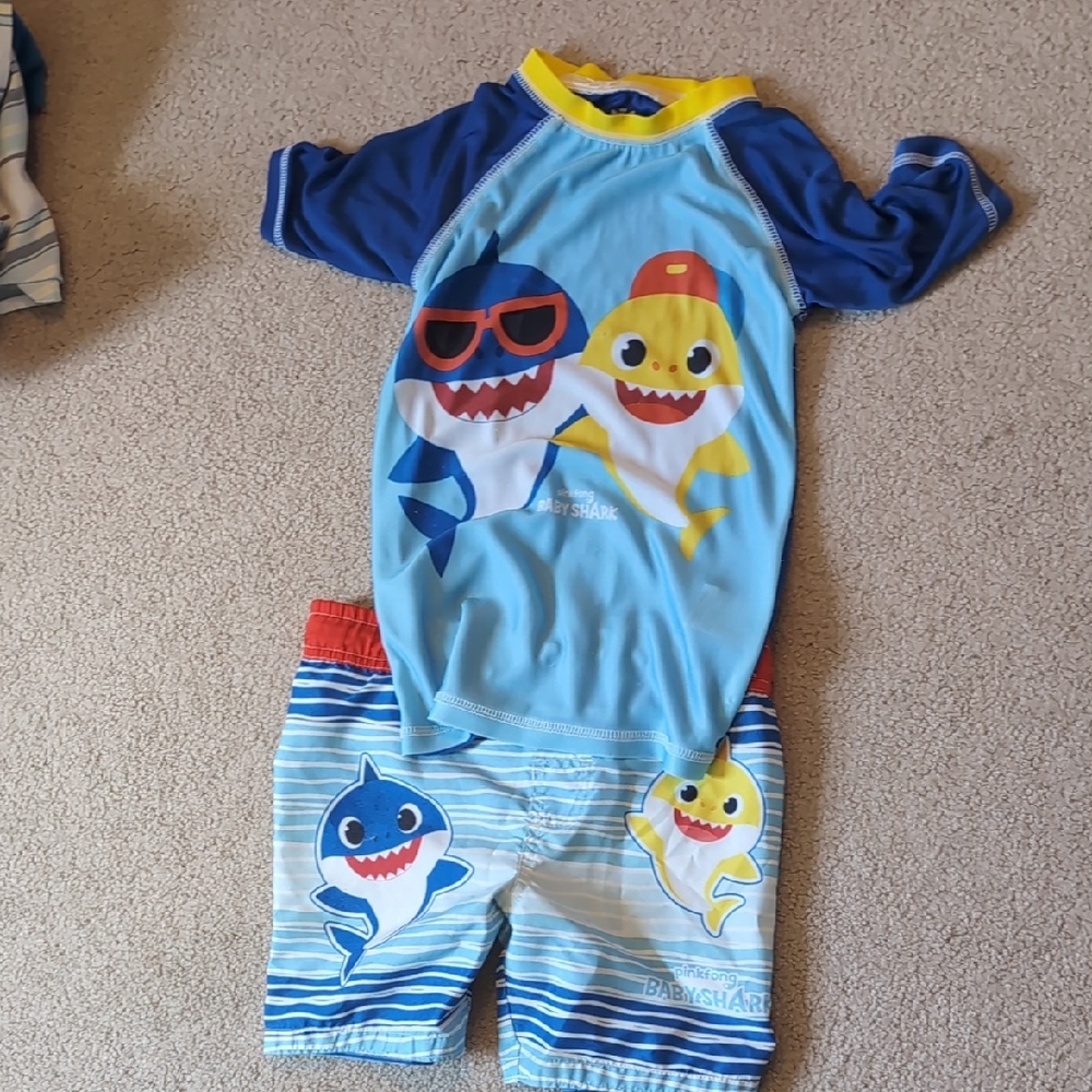 Kids Swim Set - Blue and Red